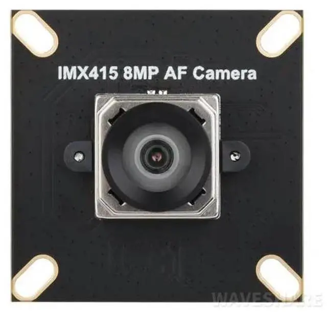 Alt view image 2 of 3 - Waveshare IMX415 8MP AF Camera,MIPI Camera Module,Autofocus,95.5° D-FOV,Distortion-free,Supports Raspberry Pi 5 / 4B / 3 / Zero