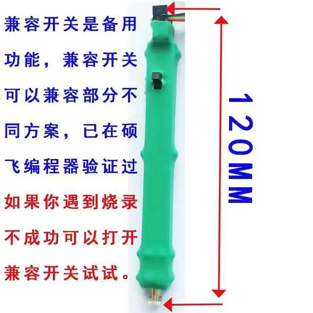 Alt view image 3 of 3 - MSOP8 Programming Probe Reading/Writing Automotive Instrument Microchips Surface Mount Pens Spring-Loaded Pin Design