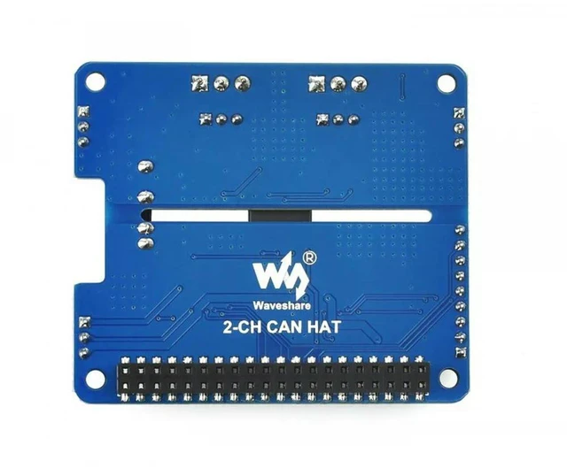 Main image of Waveshare 2-CH CAN HAT 2-Channel Isolated CAN Expansion HAT, Dual Chips Solution Multi Onboard Protection