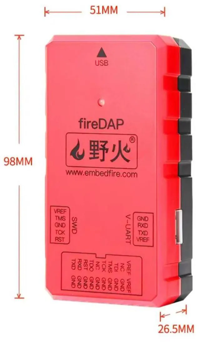 Main image of DAP Emulator High-Speed STM32 Downloader Emulator Programmer Replacement for STLINK