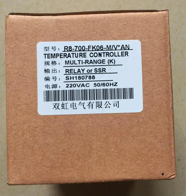 Main image of Temperature Controller ligent Digital Display Multifunction Temperature Control Instrument R8-700-FK06-M/V*AN
