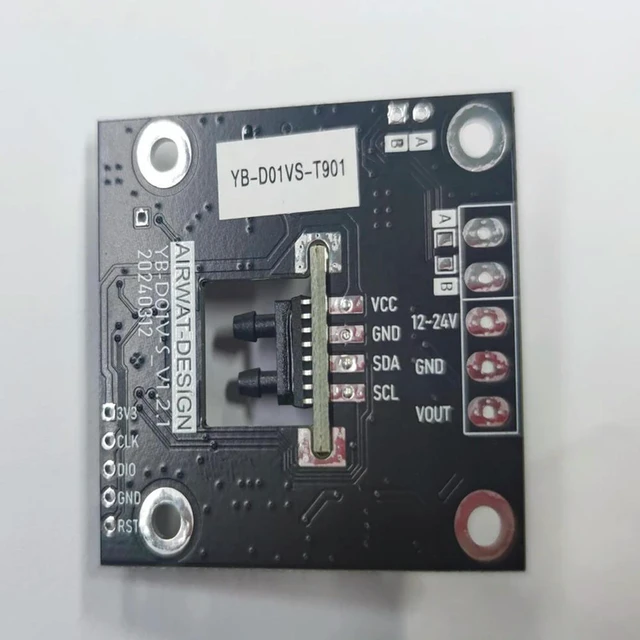 Alt view image 3 of 3 - YB-D01VS-T Differential Pressure Sensor Module Wind Pressure Transmitter Control Board SM9541 Voltage Output Module