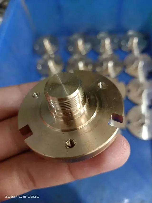 Main image of Optical Mold Fixture Processing Under the Pendulum Machine Copper Base Relay Fixture Connection Seat Under Type