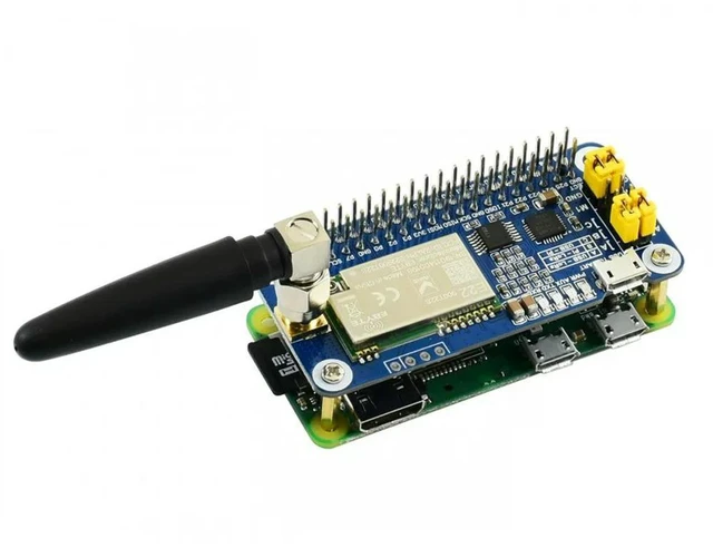 Alt view image 3 of 3 - SX1262 LoRa HAT For Raspberry Pi, Spread Spectrum Modulation, 868MHz Frequency Band