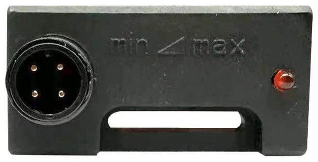 Main image of Piston-type Flow Switch Black Plastic Slider DC24V with LED Display, General Mechanical Flow Switch Valve Block