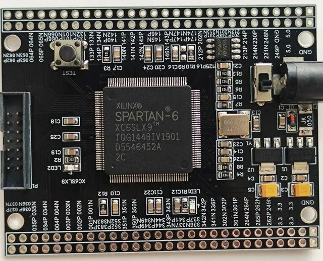 Main image of Xilinx FPGA Development Board Spartan6 XC6SLX9 Development Board Core Board Minimum System Board XC6SLX9-TQG144