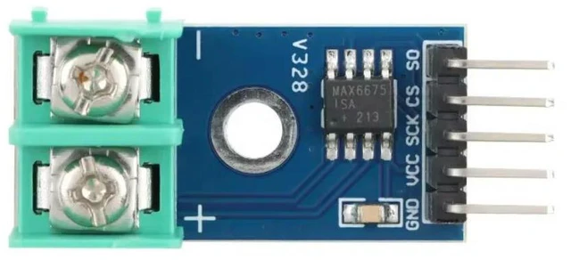 Alt view image 2 of 3 - 10pcs/lot MAX6675 Module K Type Thermocouple Thermocouple Sensor 0-800 Degrees Module