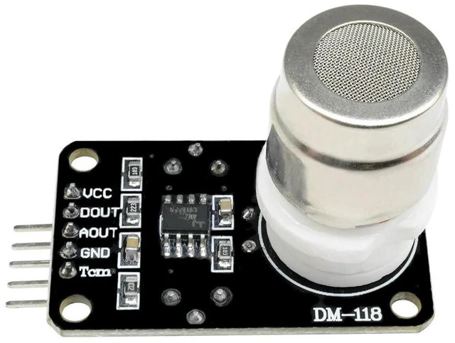Alt view image 2 of 3 - MG811 Carbon Dioxide Gas CO2 Sensor Module Detector With Analog Signal Output 0-2V