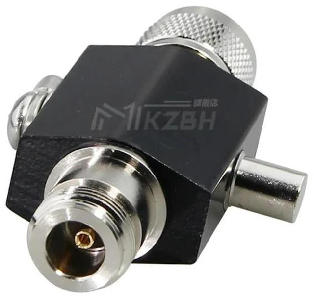 Alt view image 2 of 3 - N-head Lightning Protector HNT Antenna Outdoor Coaxial AP Surge Protection Antenna Feeder System Relay Base Station