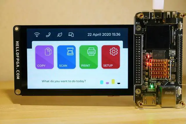 Alt view image 2 of 3 - 5 inch Capacitive touch IPS display 800X480 RGB interface