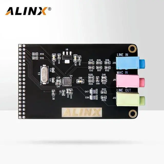 Main image of Black Gold Audio Capture Module WM8731 AN831