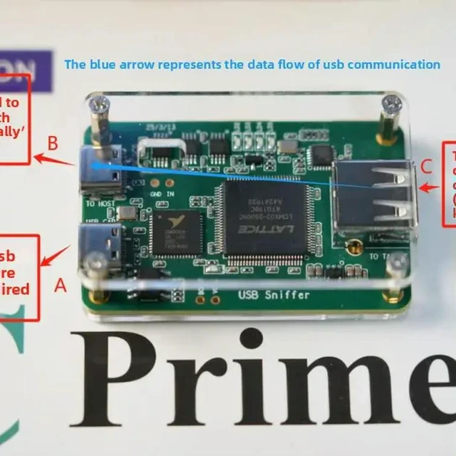 Alt view image 3 of 3 - USB Protocol Analyzer USB Sniffer USB Data Analysis Tool Compatible with Wireshark Wireshark-compatible