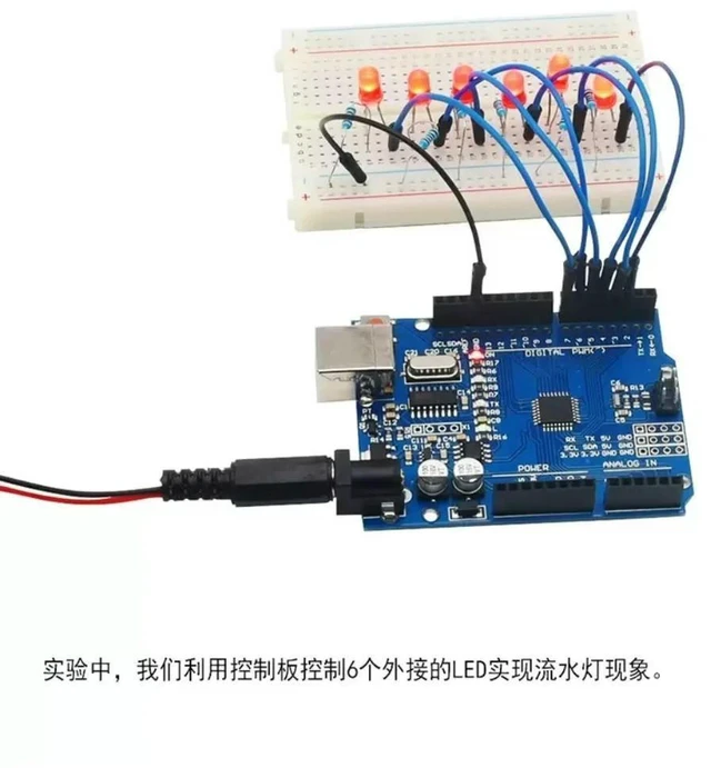 Alt view image 2 of 3 - 10pcs/lot CH340 UNO-R3 Development Board with Atmega328P Microcontroller for ICs