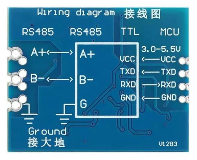 Alt view image 3 of 3 - 10pcs/lot TTL to RS485 Module RS485 to TTL with Isolation MCU Serial Port UART Industrial Grade Module
