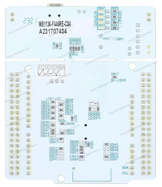 Alt view image 3 of 3 - For F446RE STM32F446RET6 MCU 64 Development Board