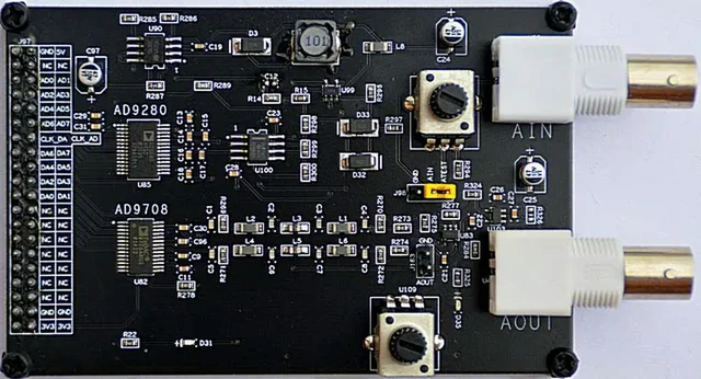Alt view image 2 of 3 - High-speed AD DA module, data acquisition, signal source, waveform generator, FPGA development board /9280/9708