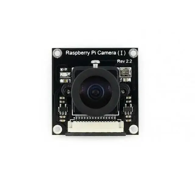 Alt view image 3 of 3 - RPi Camera (I) Raspberry Pi Camera Module, Fisheye Lens, Wider Field Of View