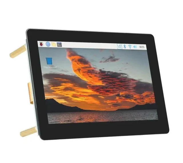 Alt view image 2 of 3 - Waveshare 5inch Capacitive IPS Touch Display for Raspberry Pi, 800×480, DSI Interface, Low Power LCD (B)