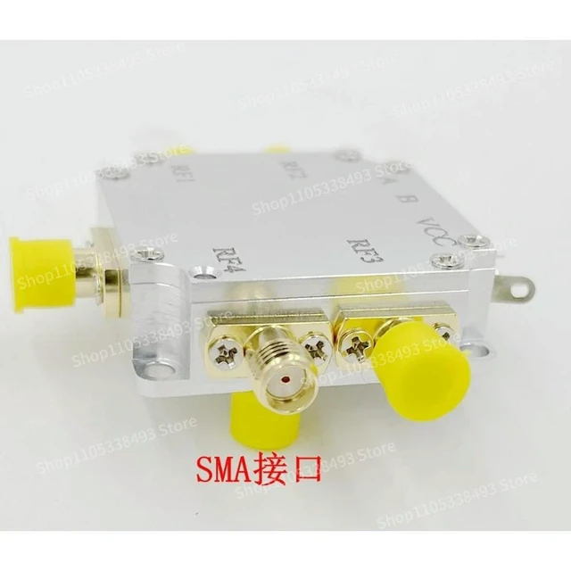 Alt view image 2 of 3 - For SP4T All Quad RF Electronic Switches 10-6GHz Broadband Wide and High Isolation Low Insertion Loss, Small Size with Shell