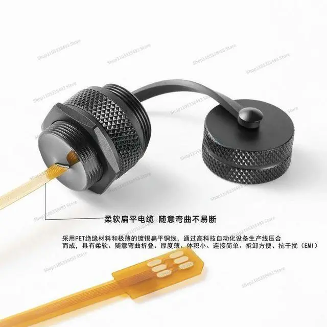 Alt view image 3 of 3 - for 0.3 Micro SIM Card Extension Cable SIM Male to Female Extender TF Card Mini/Nano Card Waterproof Cable