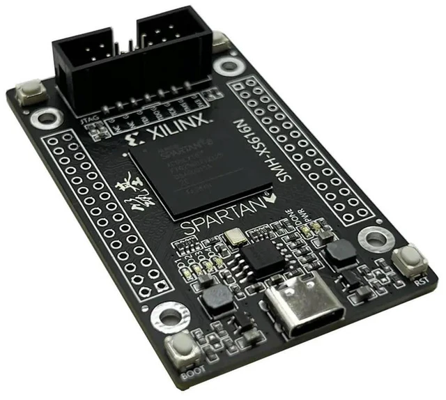Alt view image 2 of 3 - FPGA Development Board Spartan6 XILINXSS Core Board xc6slx16 XS616N