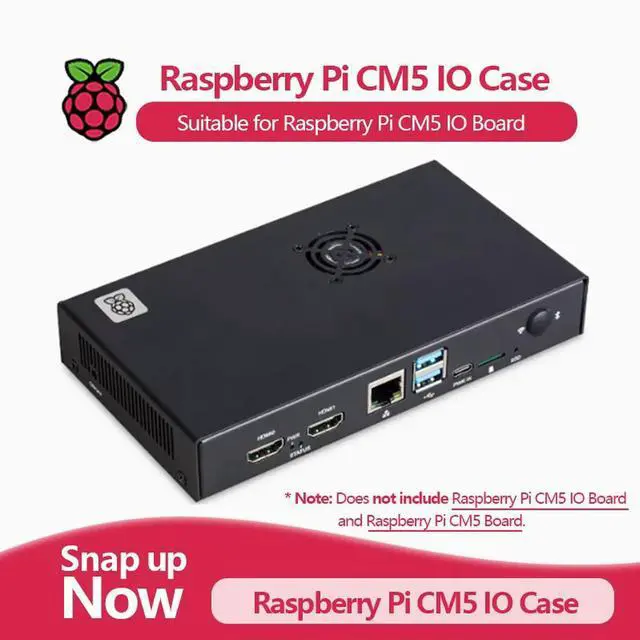 Main image of Official Raspberry Pi Compute Module 5 / CM5 Series IO Case