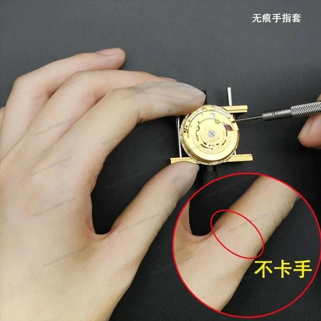 Alt view image 3 of 3 - For Use A Non-marking Finger Cover To Prevent Dust and Sweat Fingerprints and Protect Transparent Finger Covers