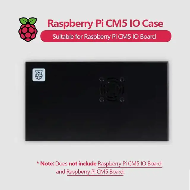 Alt view image 3 of 3 - Official Raspberry Pi Compute Module 5 / CM5 Series IO Case