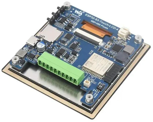 Main image of ESP32-S3-Touch-LCD-4 Display Development Board, 480×480, 5-Point Touch,32-Bit LX7 Dual-Core Processor,Supports & Bluetooth