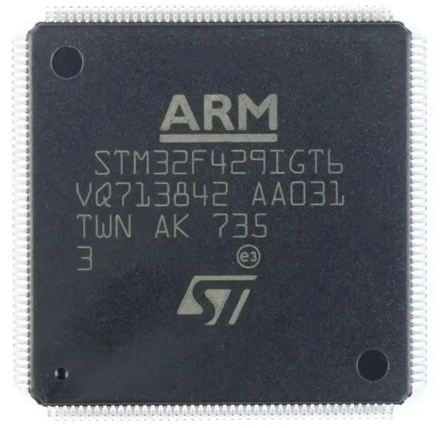 Main image of 10pcs/lot IC Chip ARM M4 32bit Microcontroller MCU LQFP-176 STM32F429IGT6