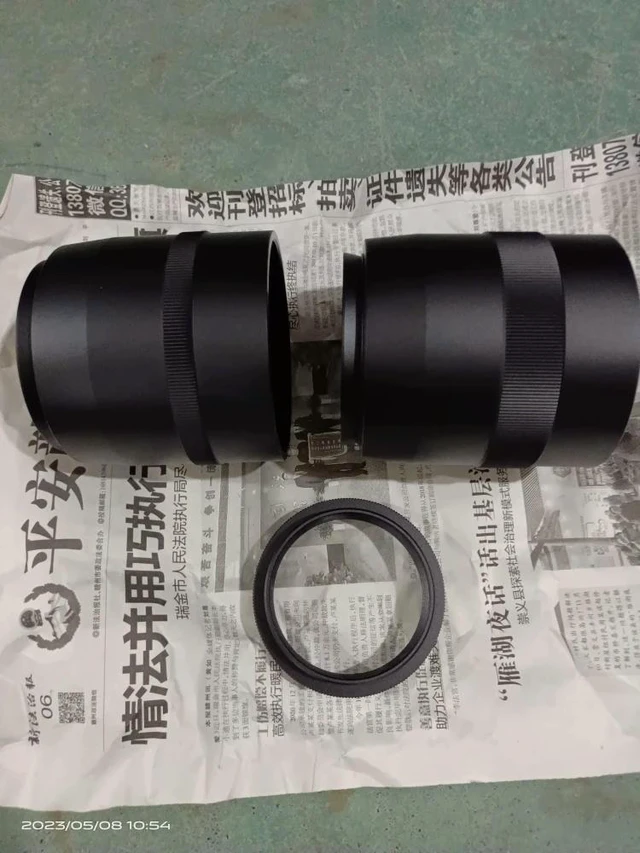 Alt view image 3 of 3 - Professional CNC CNC Lathe Telescope Adapter Ring, Optical Mold Fixture Standard Parts Pom Fixture Customized