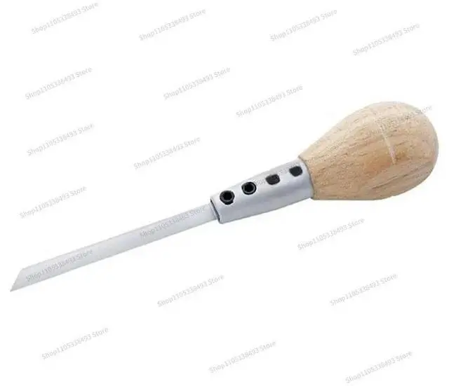 Main image of For Interchangeable Cutter Head, Carved Gold Wood Handle