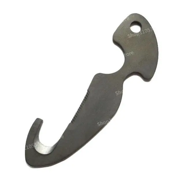 Alt view image 3 of 3 - For Titanium Alloy Diving Rope Cutter, Crescent Scimitar, Underwater Safety Gear