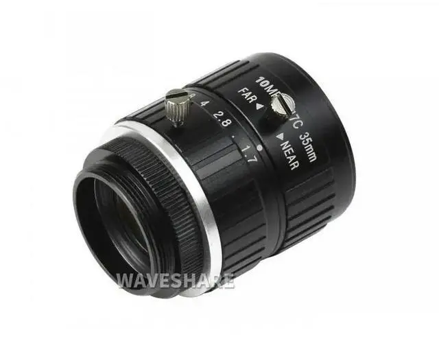 Main image of 35mm Telephoto Lens for Raspberry Pi Camera Multi Field Angle, C-Mount, Compatible With Camera