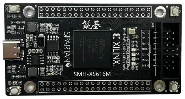 Alt view image 3 of 3 - FPGA Development Board XS616M Xc6slx16 XILINXSS Spartan6 Core Boards