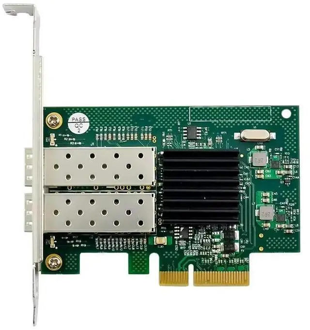 Alt view image 2 of 3 - Hot Sell PCIe JL82576 DUAL 1GbE SFP Ethernet Card Dual-port HBA - Host-bus-adapter Optical Fiber Network for 82576