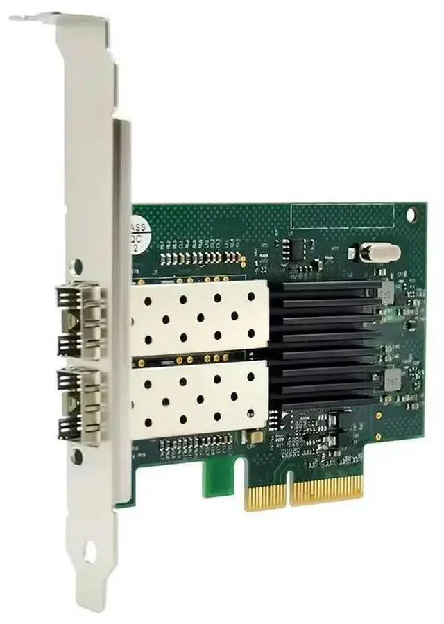 Alt view image 3 of 3 - Hot Sell PCIe JL82576 DUAL 1GbE SFP Ethernet Card Dual-port HBA - Host-bus-adapter Optical Fiber Network for 82576