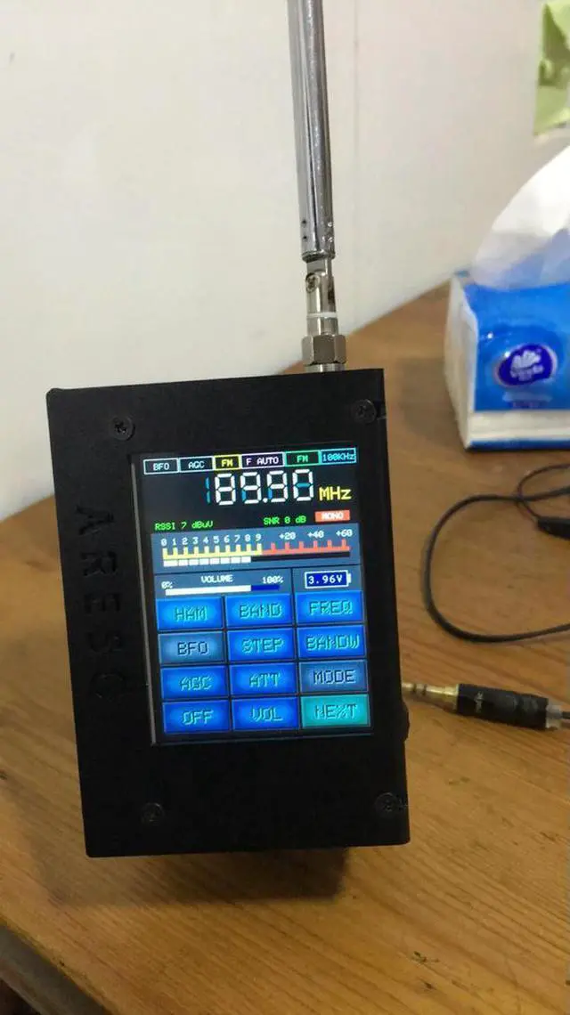Main image of Si4732 Radio Touch Screen 2.8 Inch Emergency Radio Full Band