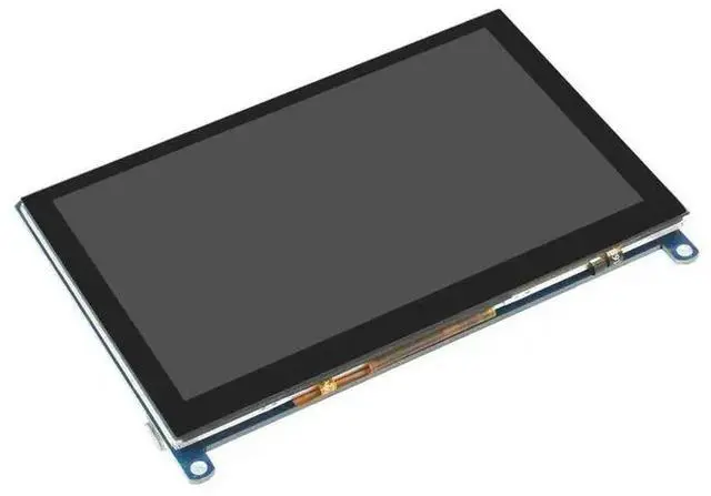 Alt view image 2 of 3 - 5inch Capacitive Touch Screen LCD (H) Slimmed-down Version, 800×480, HDMI, Toughened Glass Panel, Low Power V4