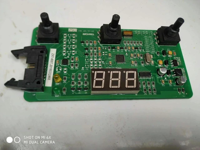 Alt view image 2 of 2 - General Welding Machine ZX7-400T Control Board, Adjustment Board, Panel, Digital Display Board