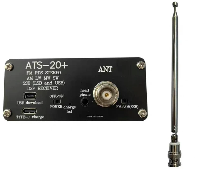 Alt view image 2 of 3 - ATS-20 Full Band Radio Receiver FM AM SSB LSB USB Receiver Radio
