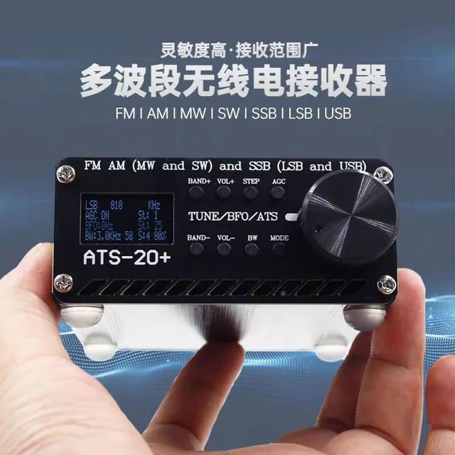 Alt view image 3 of 3 - ATS-20 Full Band Radio Receiver FM AM SSB LSB USB Receiver Radio