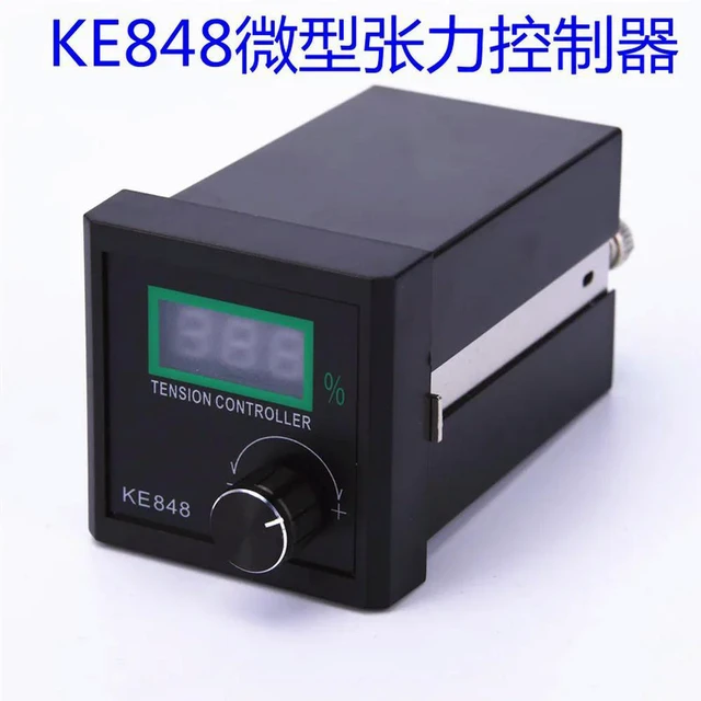 Alt view image 2 of 3 - Powder Tension Controller KE848 Manual Miniature Switch Adjustment for Powder Brake Clutch DC24V