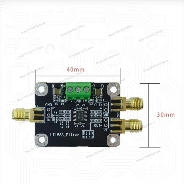 Main image of For Fourth Order Active Low Pass Filter Module, Single Ended To Differential Filter