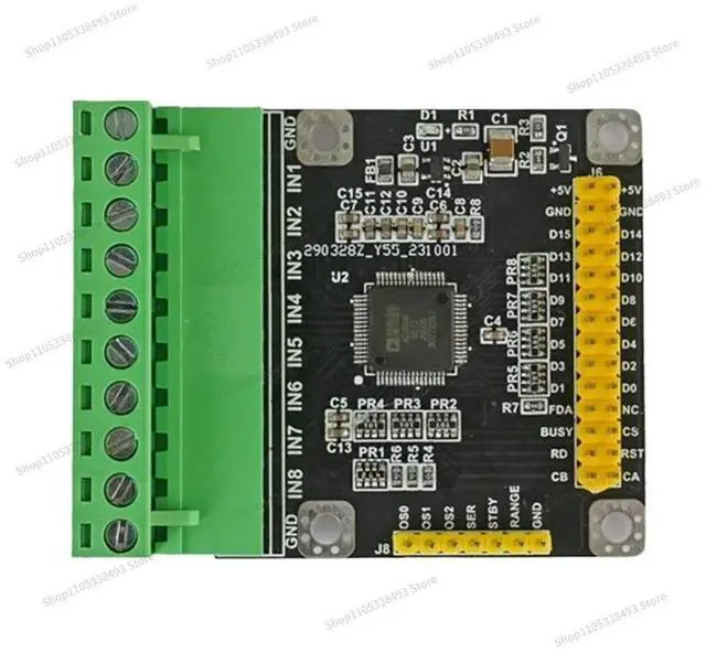 Main image of For AD7606 Module Multi-channel 8-channel 16-bit ADC Data Collection Module, Synchronous Sampling Rate 200K Single and Bipolar