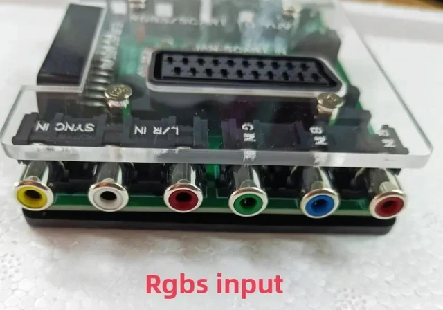 Alt view image 3 of 3 - RGBS/SCART Color Difference Component COMPONENT (YCBCR)/S Terminal Converter