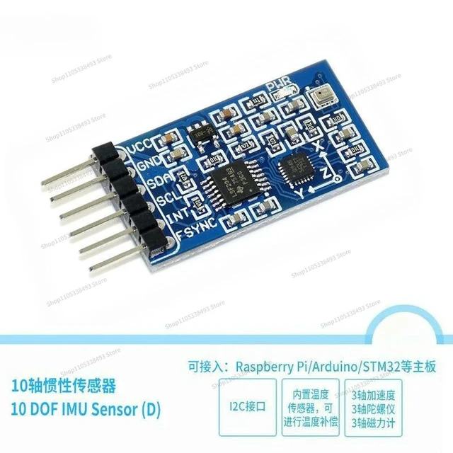 Alt view image 2 of 3 - For 10-Axis Inertial Sensor ICM20948/BMP280 Navigation Module, Compass/Acceleration/Gyroscope