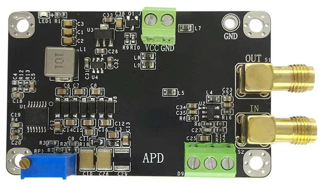 Main image of For APD Avalanche Photodiode Driver Module, High-speed Photoelectric IV Converter Transimpedance TIA Amplifier Module