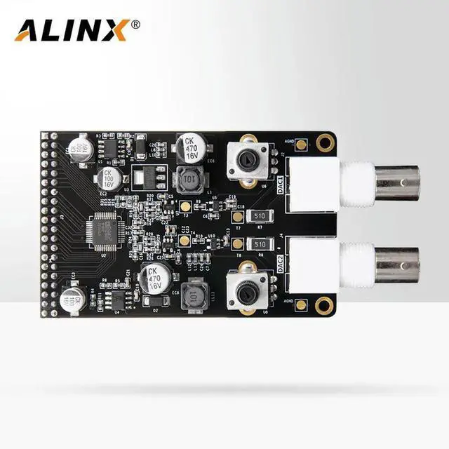 Alt view image 2 of 3 - ALINX Black Gold Kit 14-bit Dual-Channel DA Module AN9767