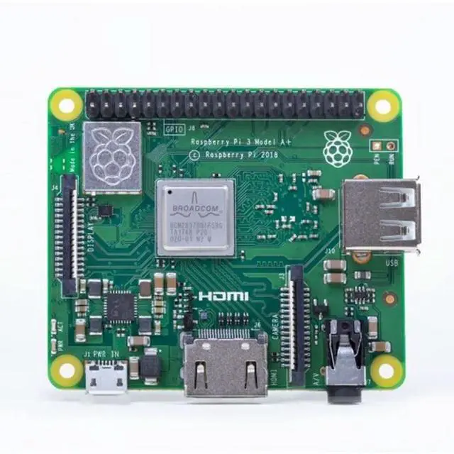 Alt view image 3 of 3 - Raspberry Pi 3 Model A+ Plus 4-Core CPU BMC2837B0 512M RAM Pi 3A+ with and Bluetooth